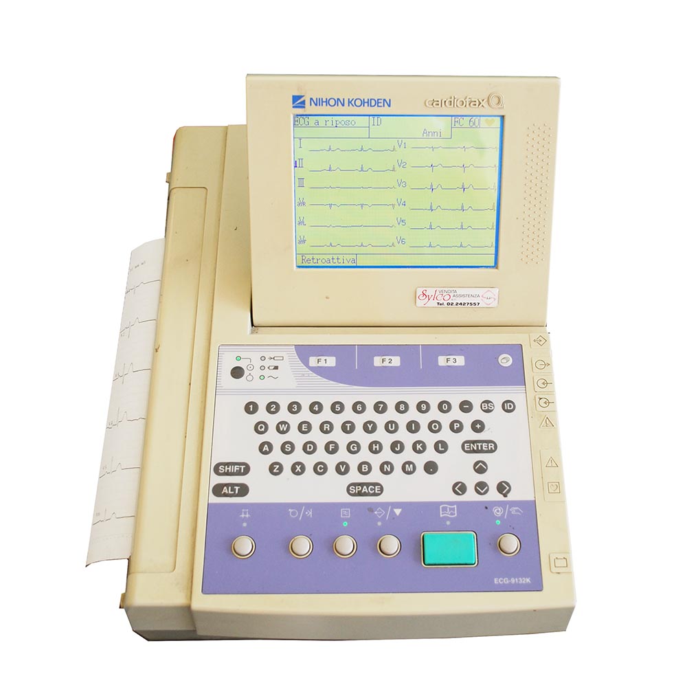 Nihon Kohden ECG-9130K Cardiofax Q ECG Machine | Sacem srl ...