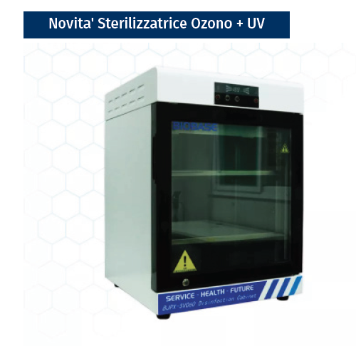 Sterilizzatrice a Ozono e UV