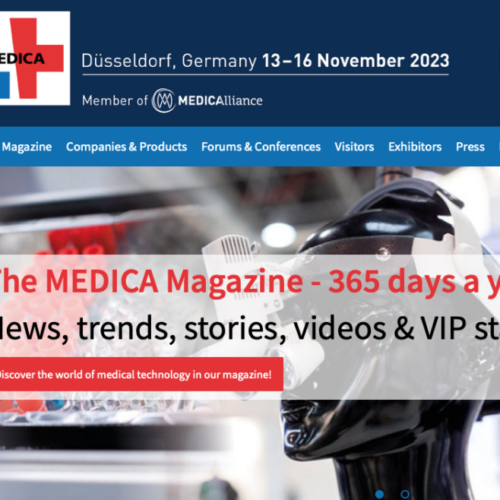 Fiera Medica Dusseldorf con Sacem