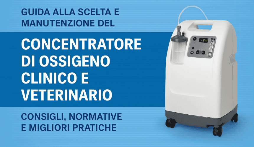 Guida alla Scelta e Manutenzione del Concentratore di Ossigeno Clinico e Veterinario