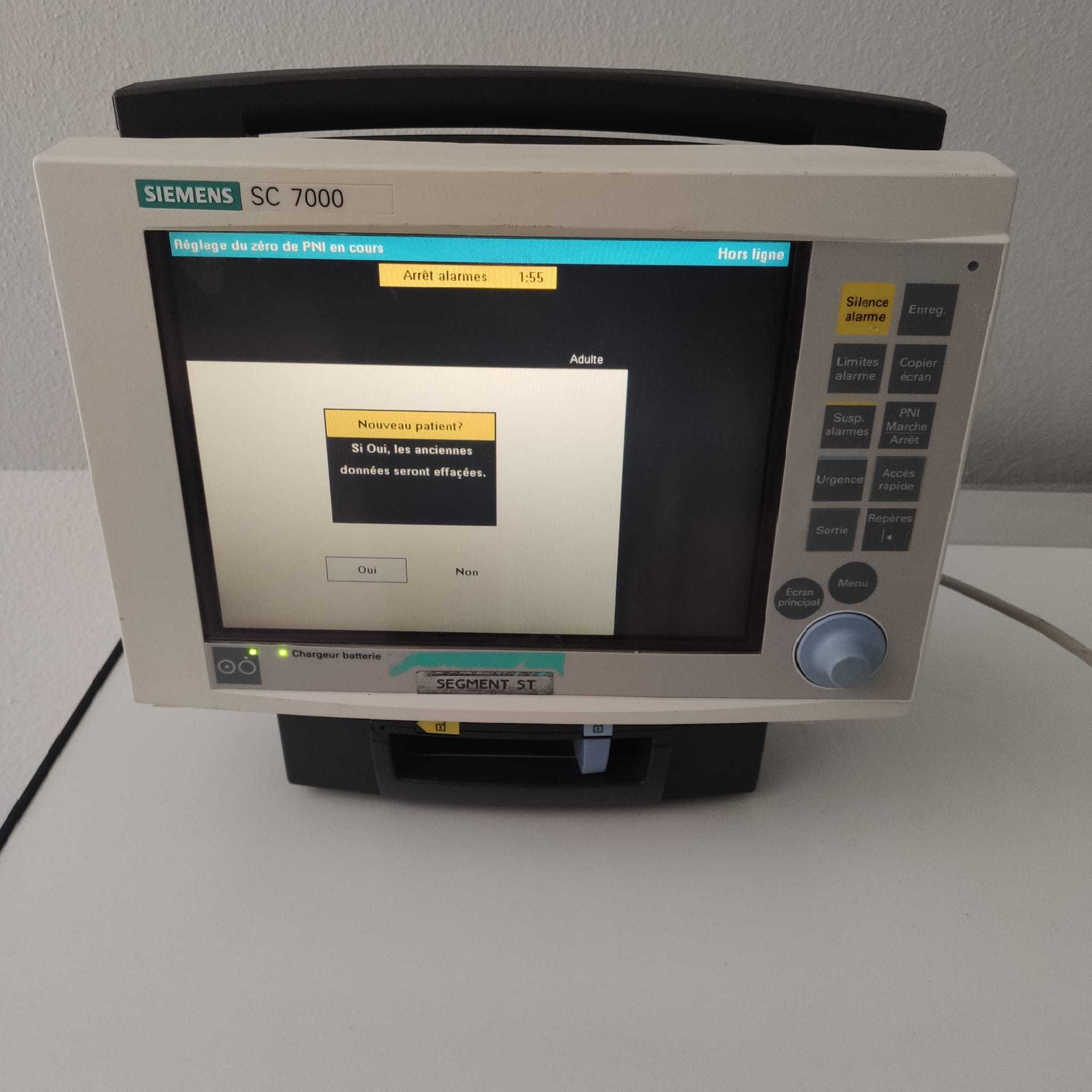 Siemens Patient Monitors SC7000 -YOM 2002/2004 – S/W VF2.3-W/ VF3-W